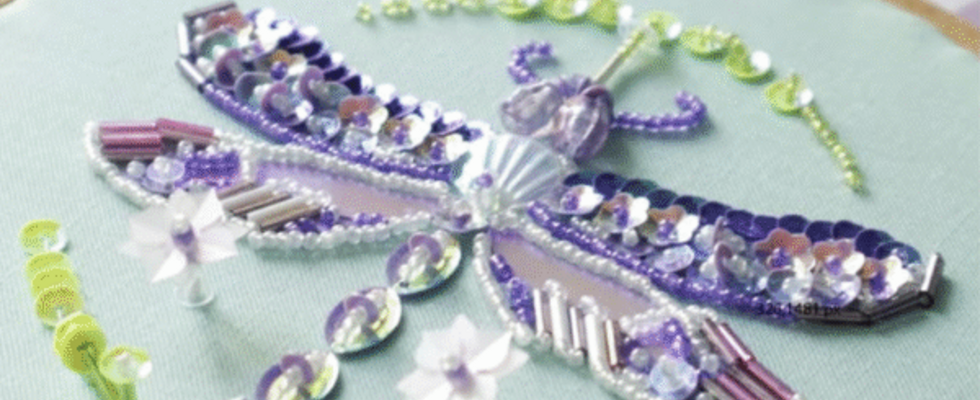 Embroidery Workshop with Santo Cielo – Dragonfly