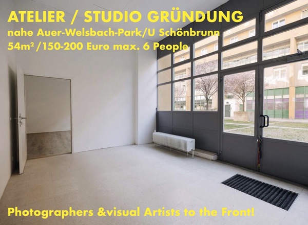 Atelier/FotoStudio Neugründung 