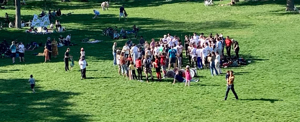 Capoeira Roda am 1. Mai