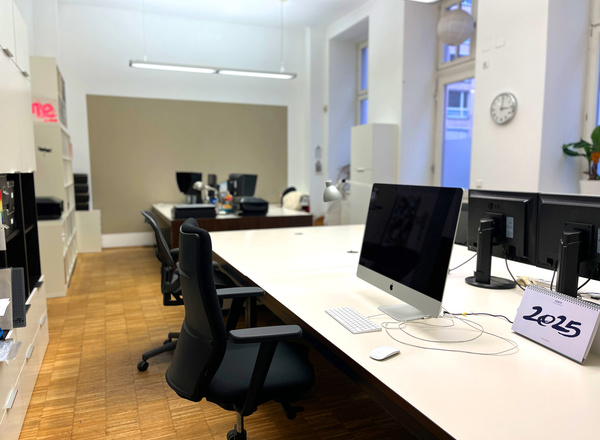 Büroplätze / Arbeitsplätze (bis zu 6) in 1040 Wien zu vermieten