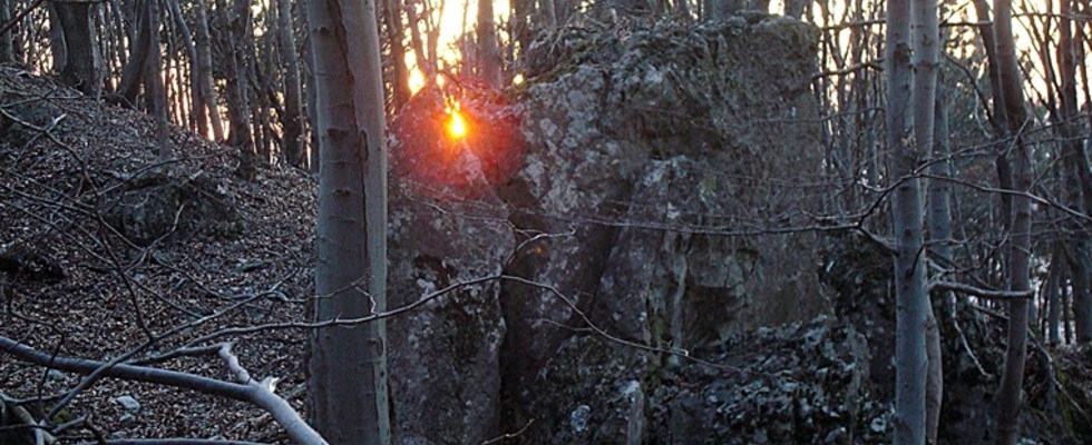 Den Frühlingsbeginn gemeinsam  beim Sonnenuntergang erleben