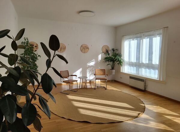 PRAXIS / BERATUNGSRAUM / für Gruppe & Einzelsetting (14 m2 / 32 m2)