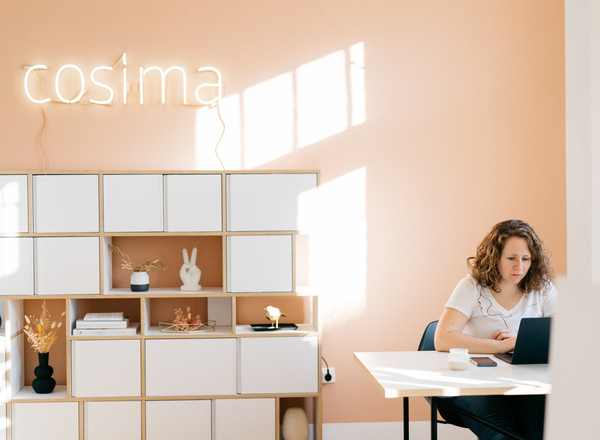 Werde Teil der cosima community - Arbeitsplatz im Coworkingspace