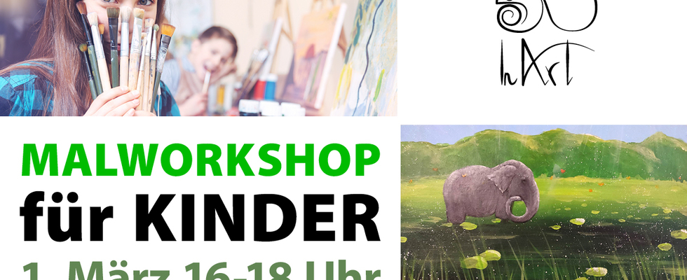 Malworkshop für Kinder am 1. März