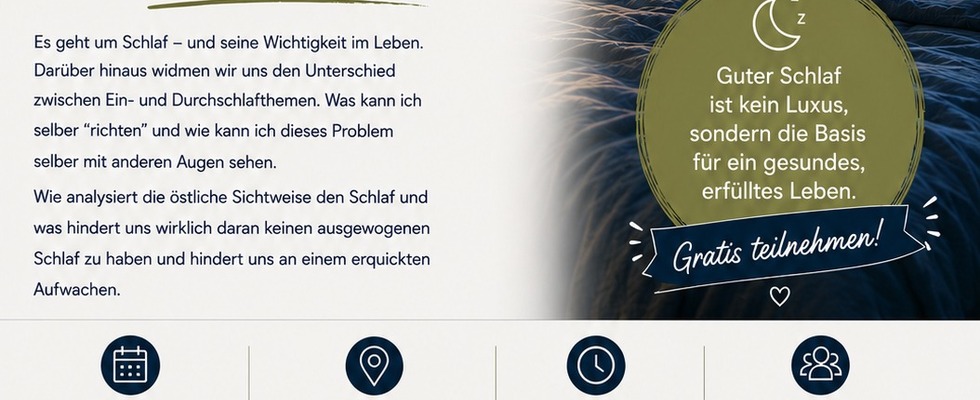 Dem Schlafräuber in die Augen schauen