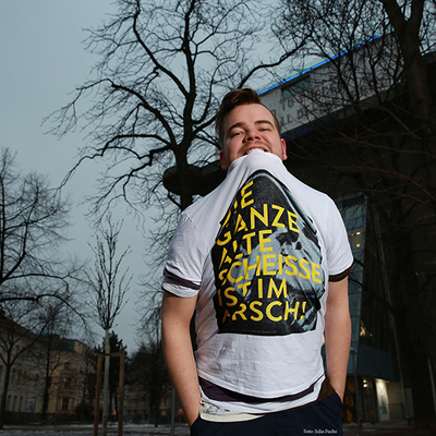 Grafik-Designer und T-Shirt-Label-Betreiber