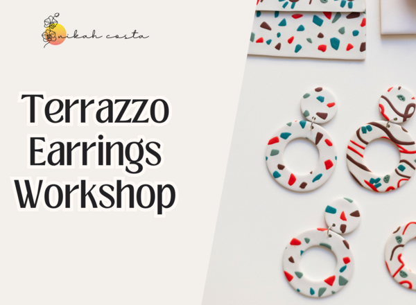 Terrazzo Earrings Workshop in Vienna - in English