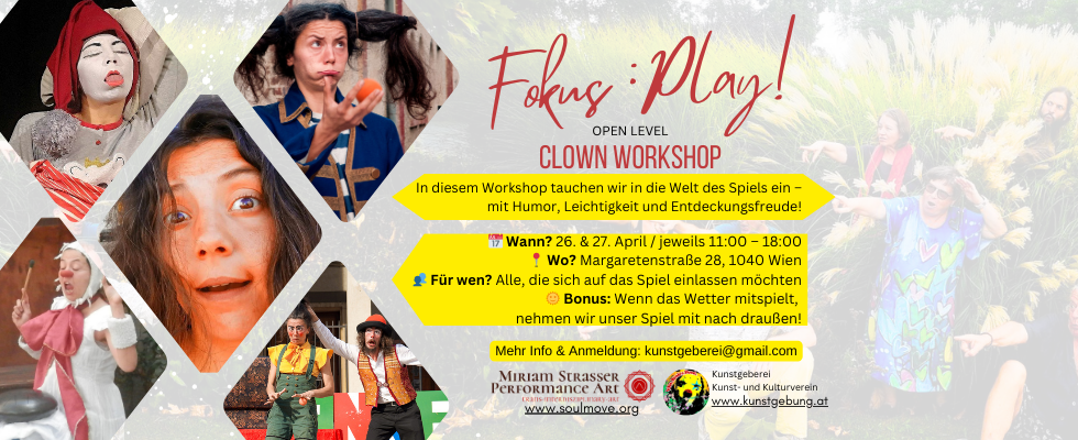 Fokus: Play! Clown Workshop