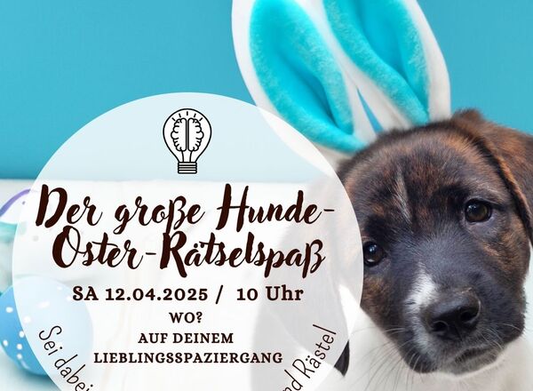 Der große Hunde-Oster-Rätselspaß! 🐶🐰🌷