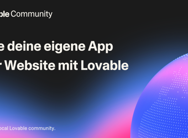 Eigene App oder Website mit Lovable bauen