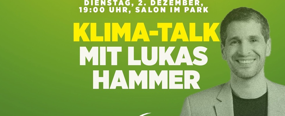 Steuern wir auf +2,8 Grad Erderhitzung zu? Klima-Talk mit Lukas Hammer