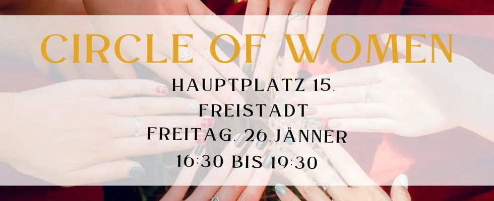 Circle of Women - Ausrichtung 