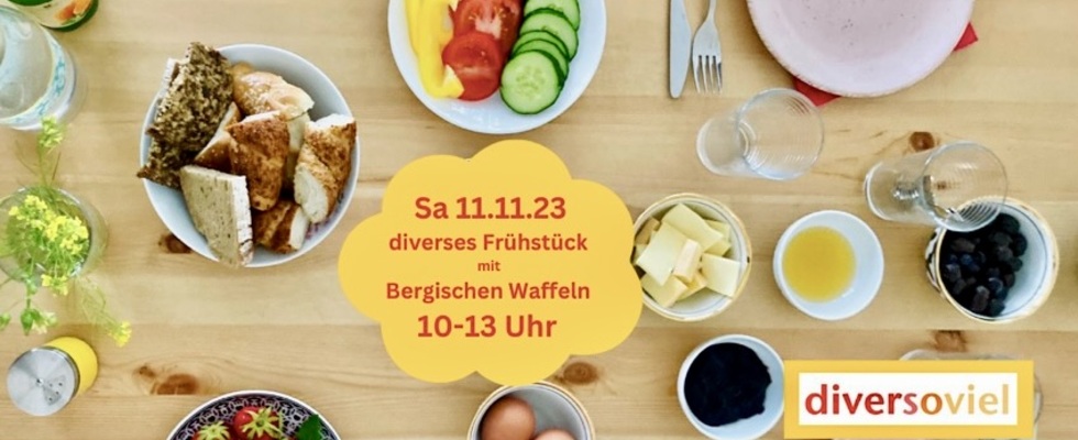 5. Frühstücken FÜR Diversoviel mit Bergischen Waffeln