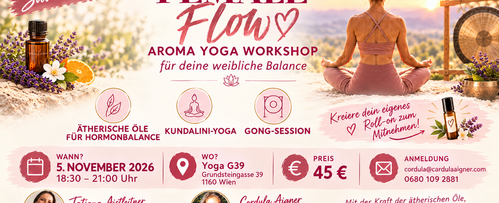 Female Flow- Aroma Yoga Workshop