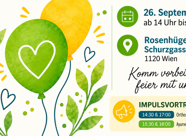 20 Jahre Jubiläumsfeier Praxis für deine Gesundheit