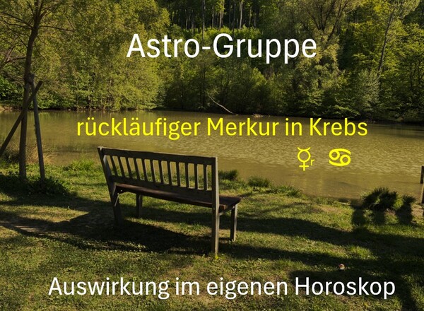 Astro-Gruppe "Wie bin ich doch vergesslich"