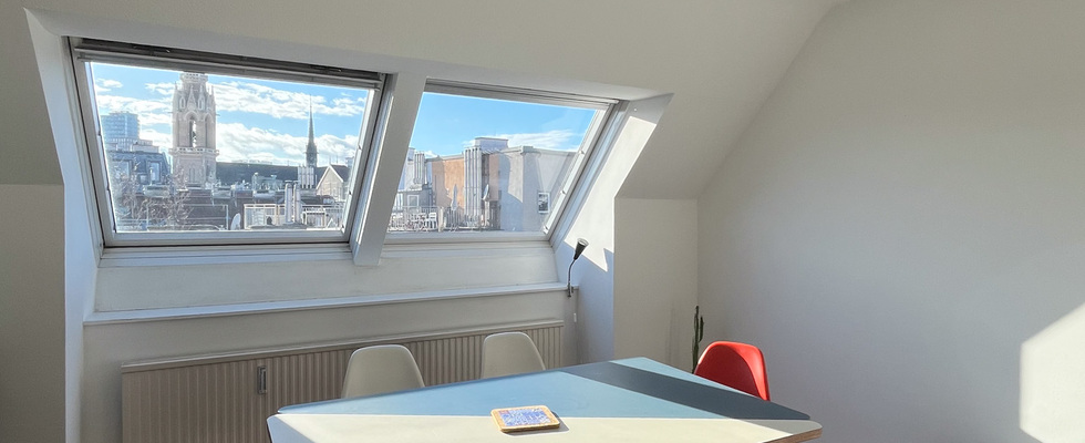 eigener Atelierraum (12 - 35 m²) im Dachsgeschoss 🦡📈 