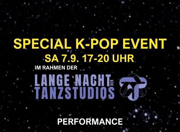 SPECIAL K-POP EVENT (Lange Nacht der Tanzstudios)