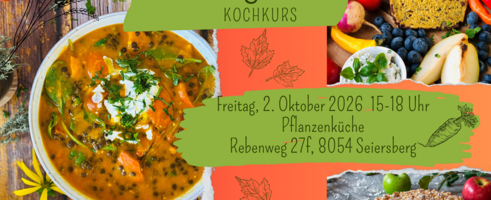 Kochkurs Herbstliche Genüsse
