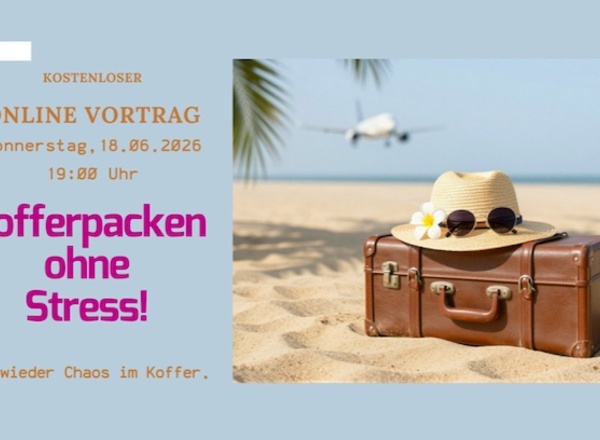 Kofferpacken ohne Stress!