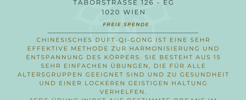 Chinesisches Duft Qi Gong