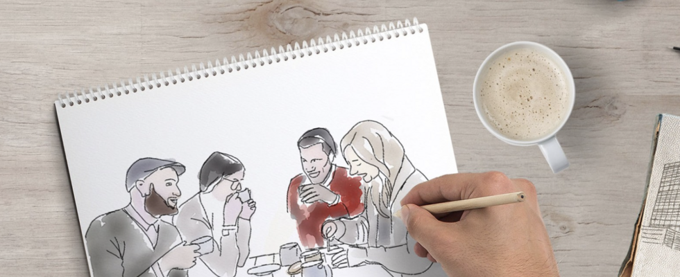 Das Good-Morning-Date in Meidling für mehr reale Vernetzung
