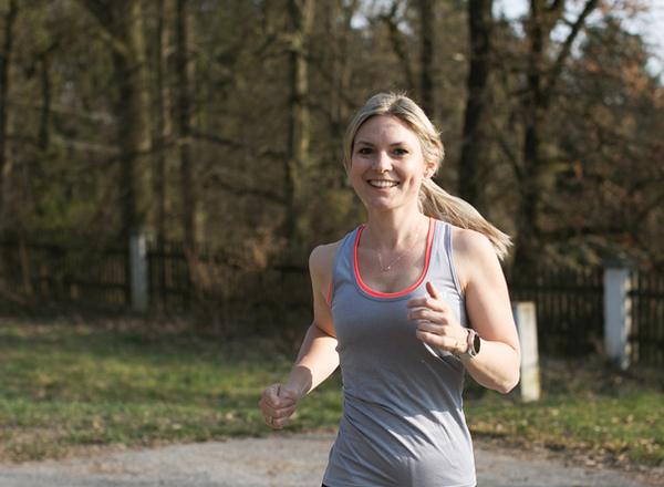 Lauftraining mit Andrea