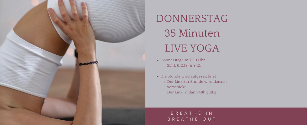 35 Minuten - Easy Wake Up Flow | Online Live Yoga