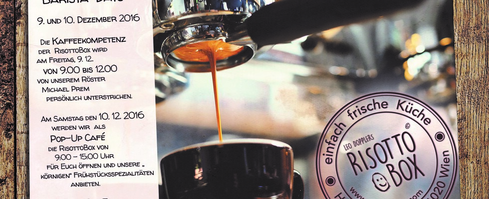 RisottoBox Barista-Days