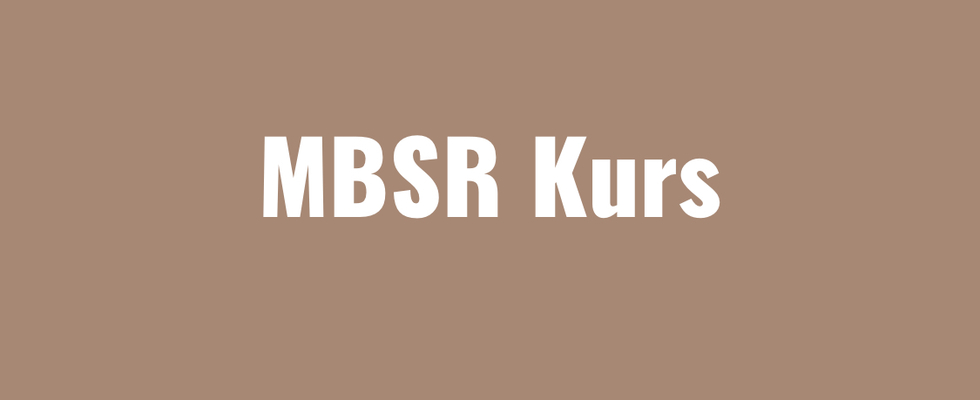 MBSR Kurs 