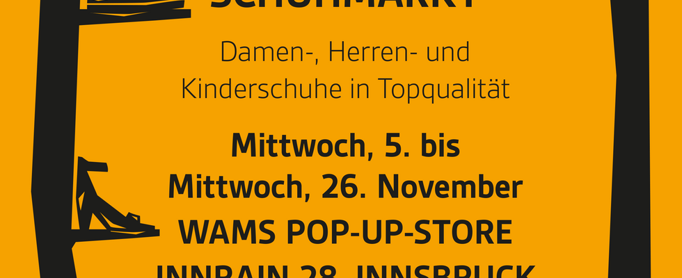 WAMS POP-UP-STORE mit Schuhen