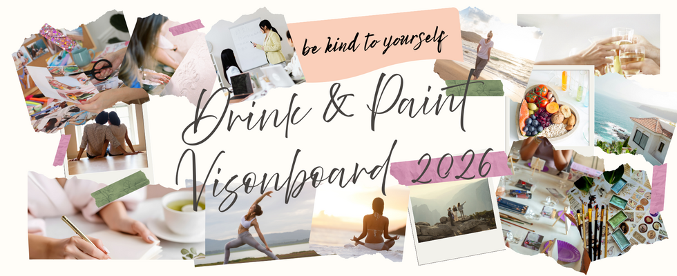 Drink & Create Visionboard 2026