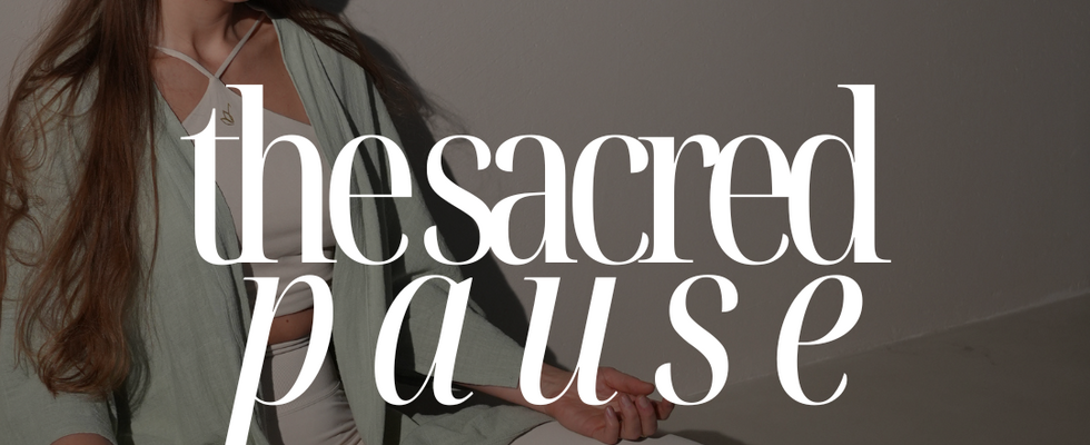 the sacred pause ☁️ online rest club