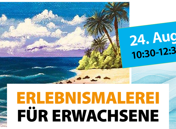 Erlebnismalerei für Erwachsene – Strand