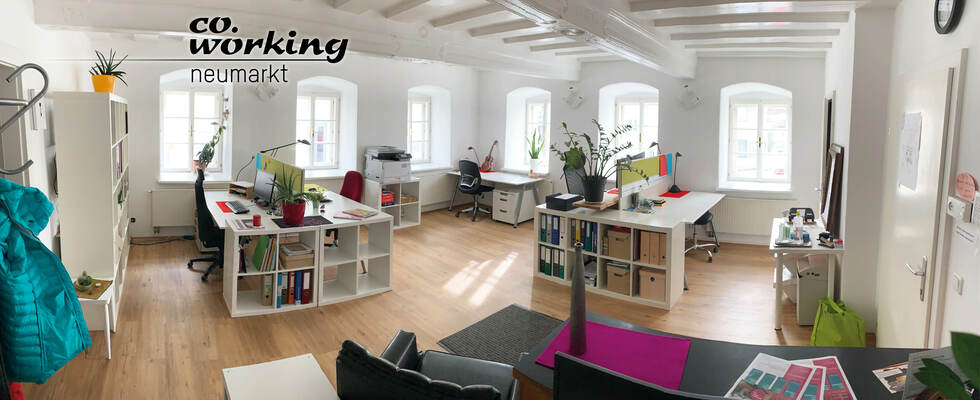 Dein Platz im Co.Working Neumarkt