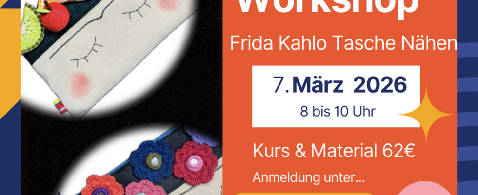 Frida Kahlo Tasche Nähen 