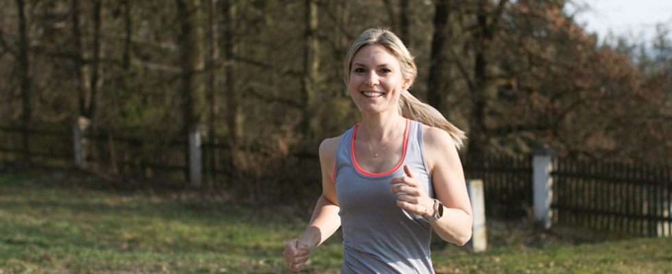 Lauftraining mit Andrea