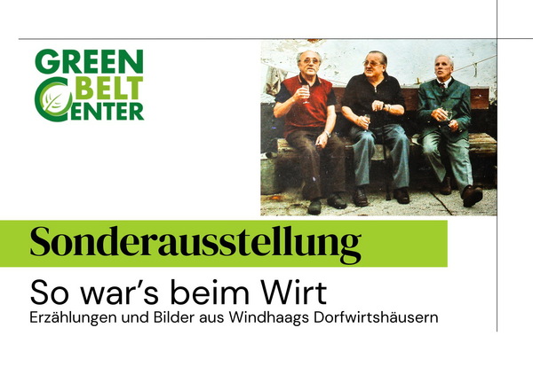 Sonderausstellung - So war's beim Wirt