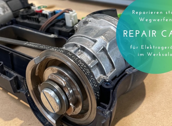 Repair Cafe für Elektrogeräte im Werksalon (kostenlos)