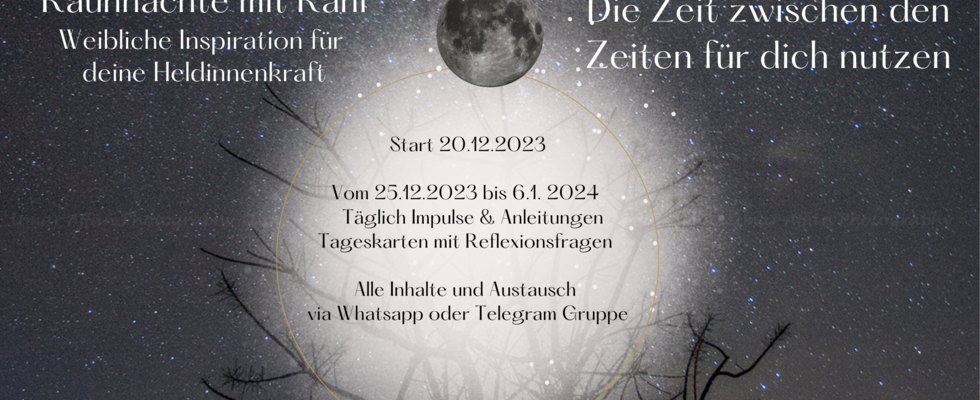 Rani Yoga Rauhnacht Begleitung