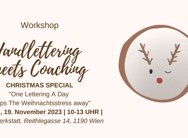 Workshop "Handlettering meets Coaching" - CHRISTMAS EDITION