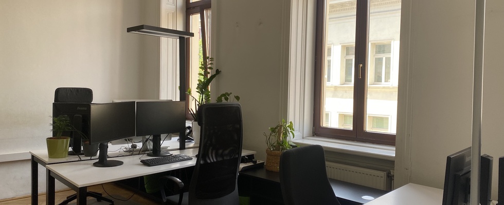 Office-Sharing und Arbeitsplätze