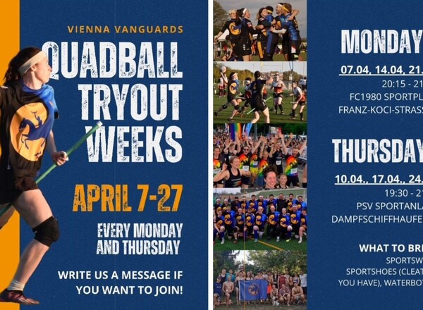 Quadball Tryout in Favoriten