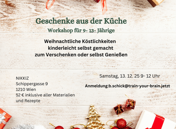 Weihnachtsgeschenke aus der Küche