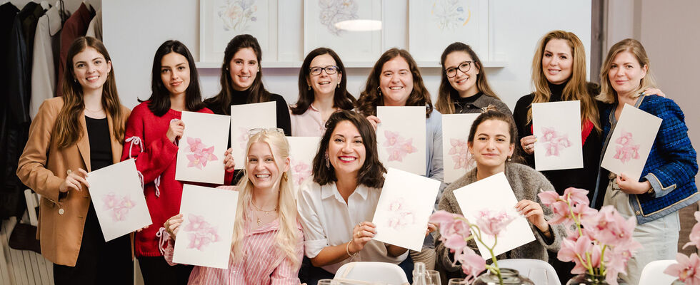 Watercolor Workshop "Souful Blossoms"