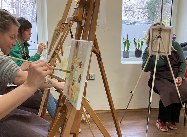 Atelier Lercherl, Mal- und Zeichenkurse