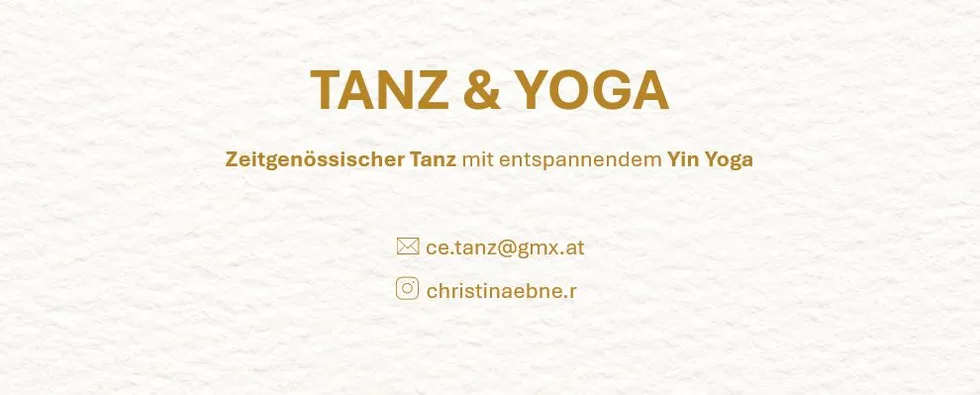 Tanz  & Yoga - Christina Ebner – Foto 1