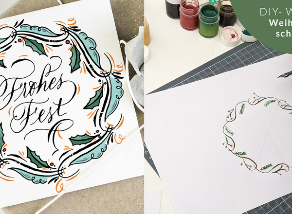 Workshop: Kalligraphie – Weihnachtsschnörkel & Effekte