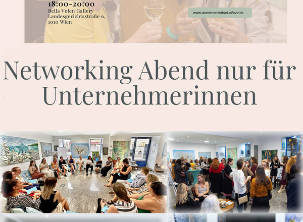 Networking Abend nur für Unternehmerinnen