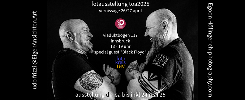 fotoausstellung udo frizzi @EigenAnsichten.Art & Egon Höfinger